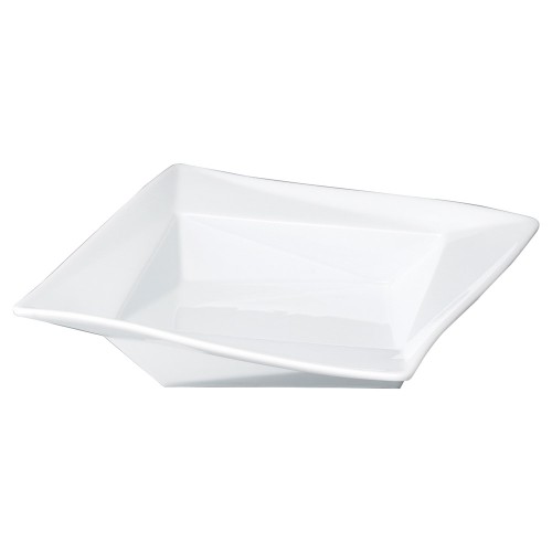 93110-671 白磁折り紙 21㎝スープ|業務用食器カタログ陶里30号