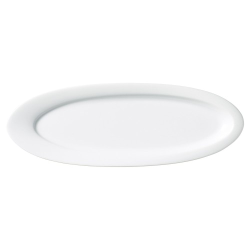 93164-111 白磁ビスタ 36㎝オーバルプレート|業務用食器カタログ陶里30号