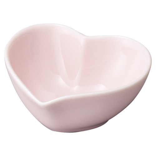 93729-111 8㎝ハートボールピンク|業務用食器カタログ陶里30号
