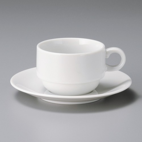 94836-051 新スタックコーヒー受皿|業務用食器カタログ陶里30号