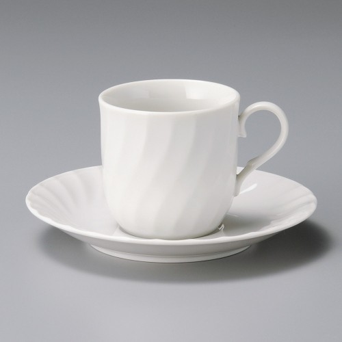 94838-251 白ネジコーヒー受皿|業務用食器カタログ陶里30号