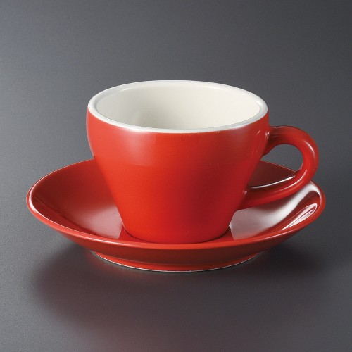 94862-651 Real RedMIDIコーヒー皿|業務用食器カタログ陶里30号