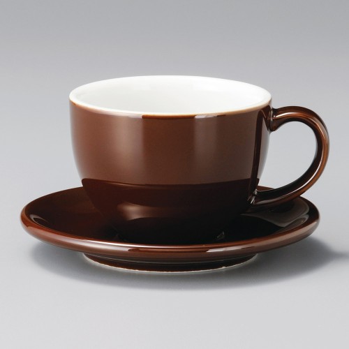 95007-231 Chocoブラウンカプチーノカップ|業務用食器カタログ陶里30号