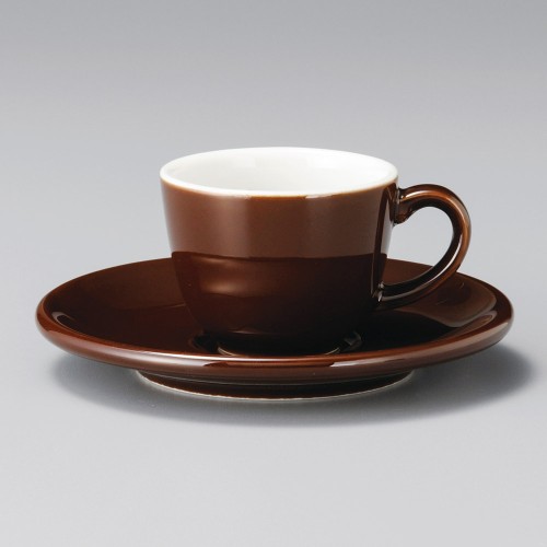 95009-231 Chocoブラウンエスプレッソカップ|業務用食器カタログ陶里30号