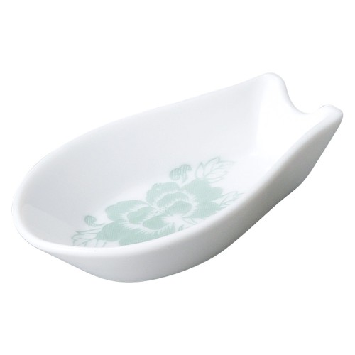 97133-051 ヒスイぼたん レンゲ台|業務用食器カタログ陶里30号