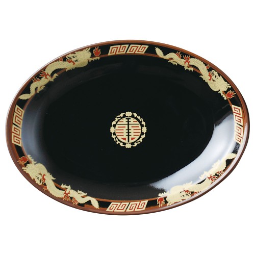 97210-251 天目金彩竜 10吋プラター|業務用食器カタログ陶里30号