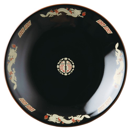 97216-251 天目金彩竜 リム付9.0皿|業務用食器カタログ陶里30号