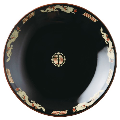 97217-251 天目金彩竜 リム付10.0皿|業務用食器カタログ陶里30号