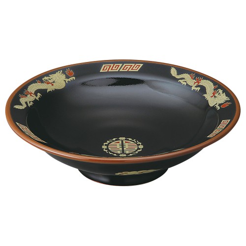 97218-251 天目金彩竜 7.0丸高台皿|業務用食器カタログ陶里30号