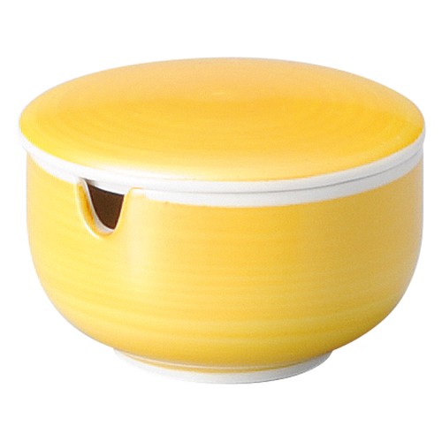 97320-641 敦煌 黄調味入|業務用食器カタログ陶里30号