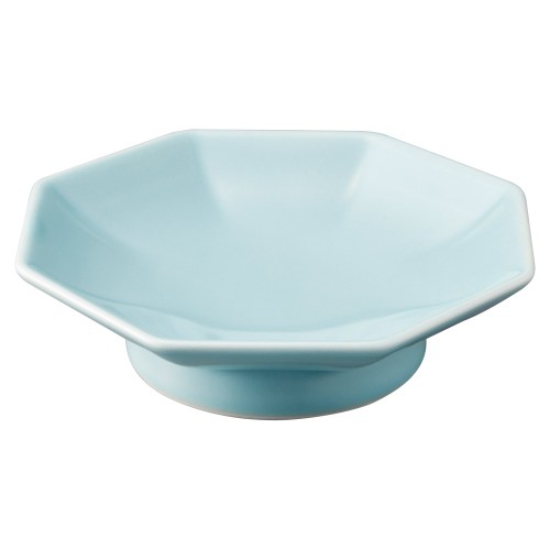 97422-521 青磁 6.0八角高台皿|業務用食器カタログ陶里30号