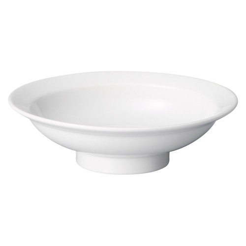 97718-641 白中華 7.0丸高台皿|業務用食器カタログ陶里30号