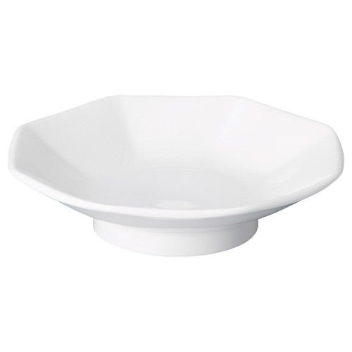97720-641 白中華 八角皿|業務用食器カタログ陶里30号