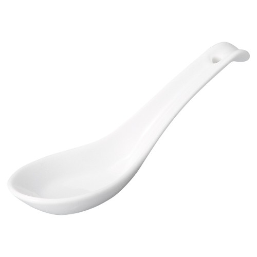 97740-641 白中華 6.0反レンゲ|業務用食器カタログ陶里30号