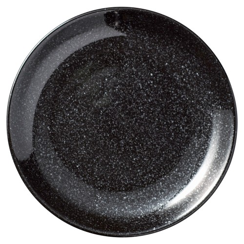 98149-081 ニューチャイナ 黒玉渕19㎝皿|業務用食器カタログ陶里30号