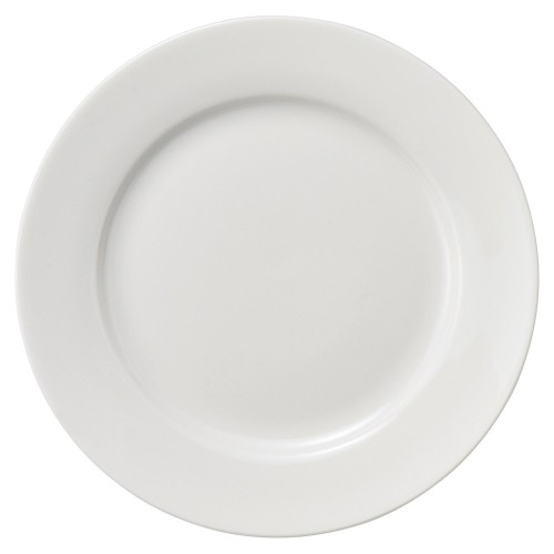 98511-651 強化 シルキー 8吋リム皿|業務用食器カタログ陶里30号