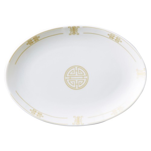 98815-671 強化磁器 珠洛 8吋プラター|業務用食器カタログ陶里30号