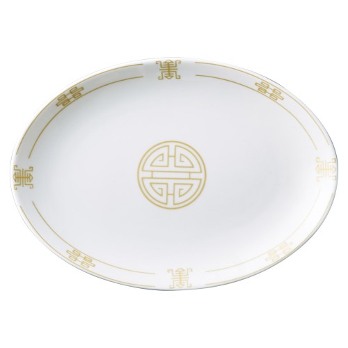 98816-671 強化磁器 珠洛 9吋プラター|業務用食器カタログ陶里30号