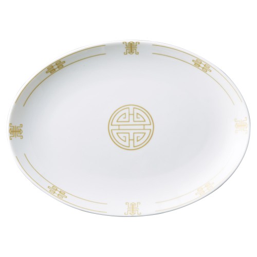 98817-671 強化磁器 珠洛 10吋プラター|業務用食器カタログ陶里30号