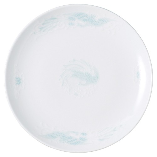 98856-331 花蓮(スーパーホワイト) 8吋メタ丸皿|業務用食器カタログ陶里30号