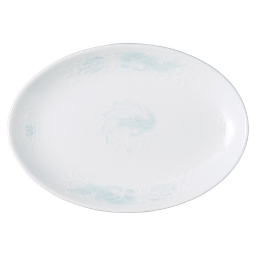 98860-331 花蓮(スーパーホワイト) 9吋メタプラター|業務用食器カタログ陶里30号