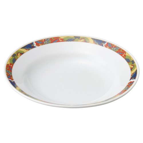 98925-021 紅鳳凰 9吋スープ皿|業務用食器カタログ陶里30号