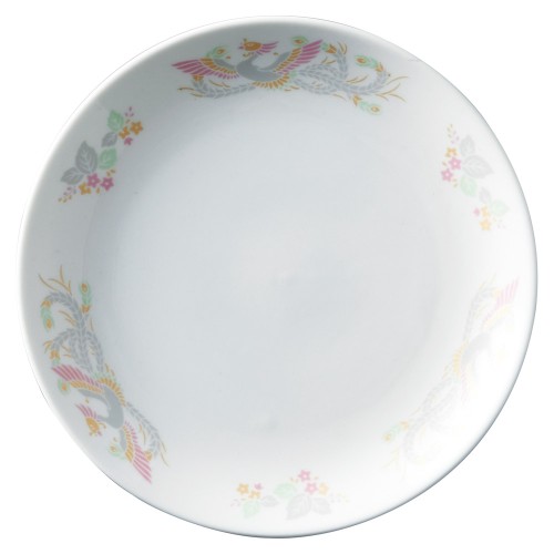 99018-671 強化磁器 紅鳳華 6 1/2吋メタ皿|業務用食器カタログ陶里30号