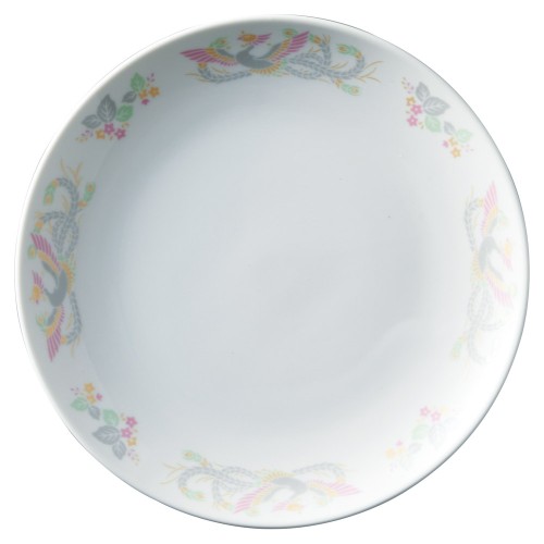 99019-671 強化磁器 紅鳳華 7 1/2吋メタ皿|業務用食器カタログ陶里30号