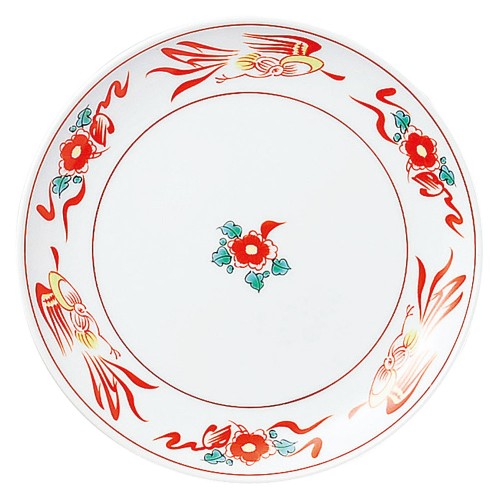 99052-051 花鳥 8吋丸皿|業務用食器カタログ陶里30号