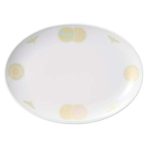 99214-181 清楽 12吋メタプラター|業務用食器カタログ陶里30号