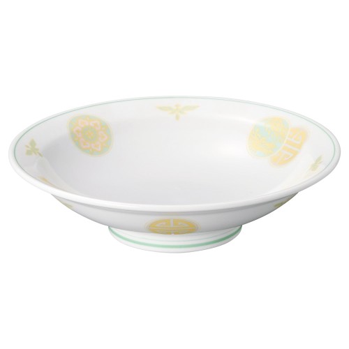 99217-181 清楽 8.0丸高台皿|業務用食器カタログ陶里30号
