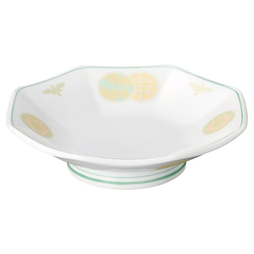 99218-181 清楽 8角シューマイ皿|業務用食器カタログ陶里30号