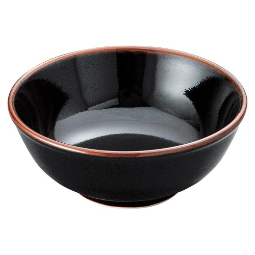 99274-181 高級うるし天目 5.0腰張丼|業務用食器カタログ陶里30号