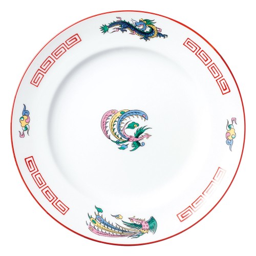 99701-161 竜鳳 玉渕8吋ミート皿|業務用食器カタログ陶里30号