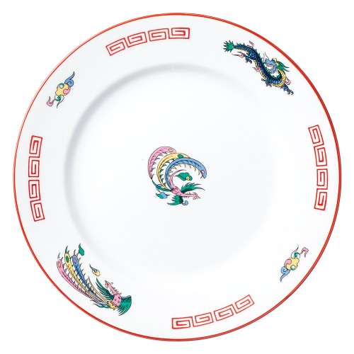 99702-161 竜鳳 玉渕9吋ミート皿|業務用食器カタログ陶里30号