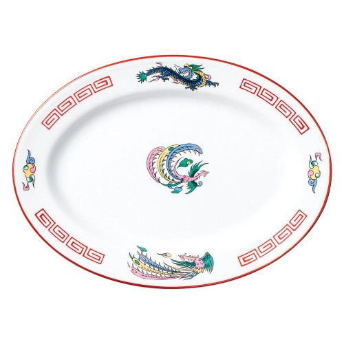 99705-161 竜鳳 玉渕9吋プラター|業務用食器カタログ陶里30号