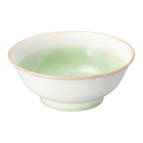 99752-181 釉彩 (若草) 高台6.8丼|業務用食器カタログ陶里30号