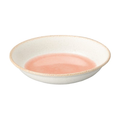 99769-181 釉彩 (ピンク) 玉渕4.8取り皿|業務用食器カタログ陶里30号