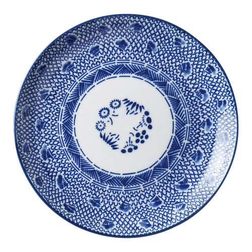99956-051 新古代波(タイスキ) 7.5吋メタ丸皿|業務用食器カタログ陶里30号