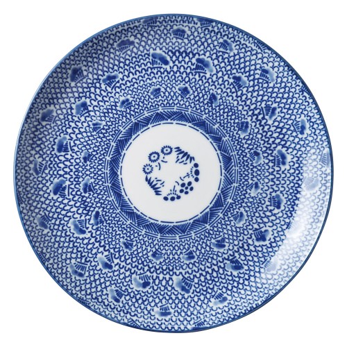 99959-051 新古代波(タイスキ) 11吋メタ丸皿|業務用食器カタログ陶里30号