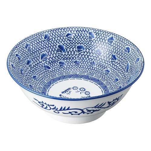 99961-051 新古代波(タイスキ) 6.8高台丼|業務用食器カタログ陶里30号