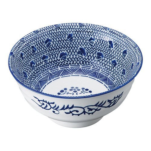 99967-051 新古代波(タイスキ) 5.0深口丼|業務用食器カタログ陶里30号