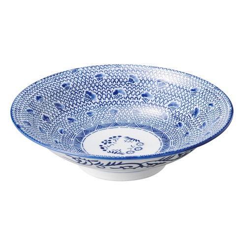 99970-051 新古代波(タイスキ) 8.0丸高台皿|業務用食器カタログ陶里30号