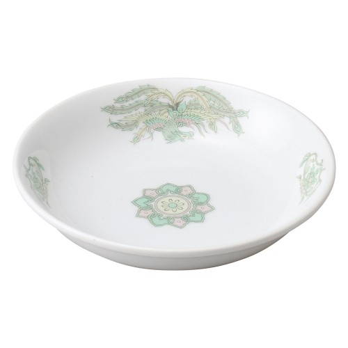 A0016-021 緑鳳竜 4.5深皿|業務用食器カタログ陶里30号