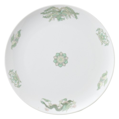 A0021-021 緑鳳竜 10吋メタ皿|業務用食器カタログ陶里30号