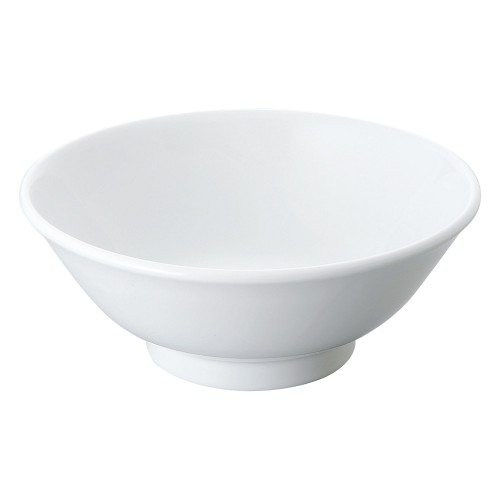 A0166-331 アジアン白磁 7.0高台丼|業務用食器カタログ陶里30号