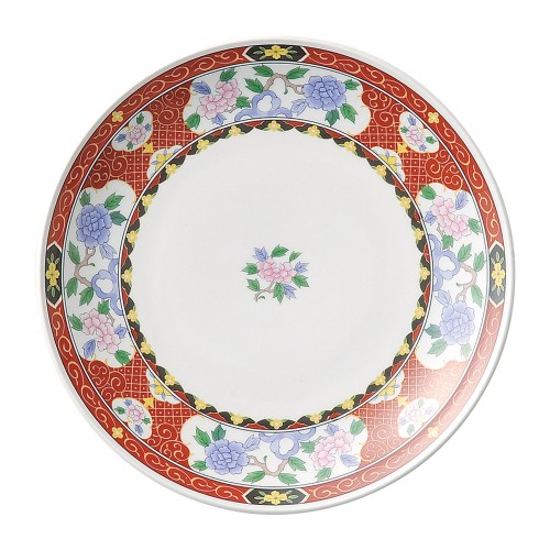 A0204-181 紅華祥 8.0皿|業務用食器カタログ陶里30号