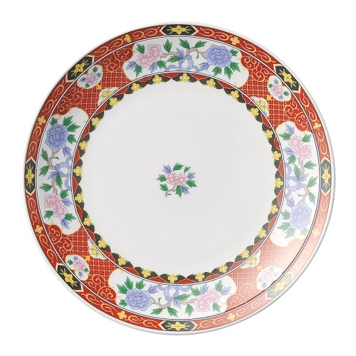 A0205-181 紅華祥 9.0皿|業務用食器カタログ陶里30号