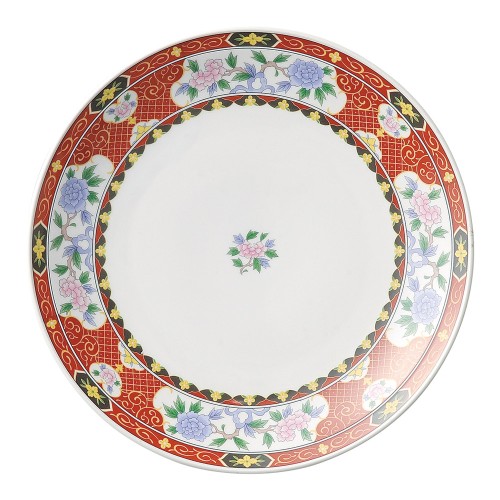 A0206-181 紅華祥 10.0皿|業務用食器カタログ陶里30号
