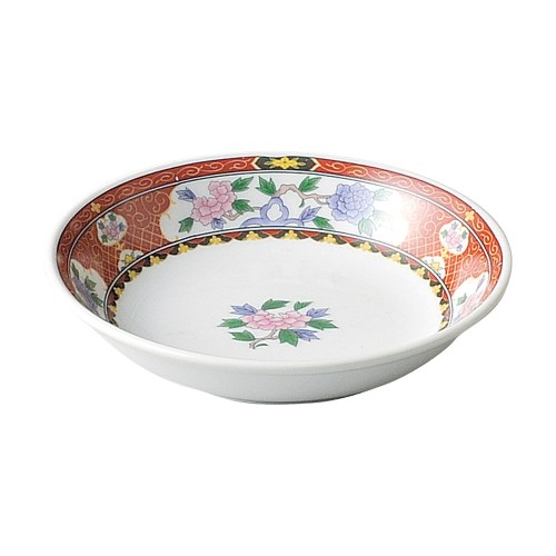 A0207-181 紅華祥 4.5深皿|業務用食器カタログ陶里30号